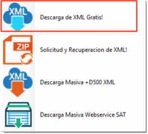 Herramientas de descarga de XML