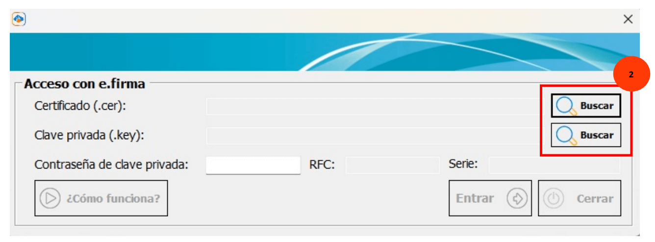 Accede al SAT con efirma