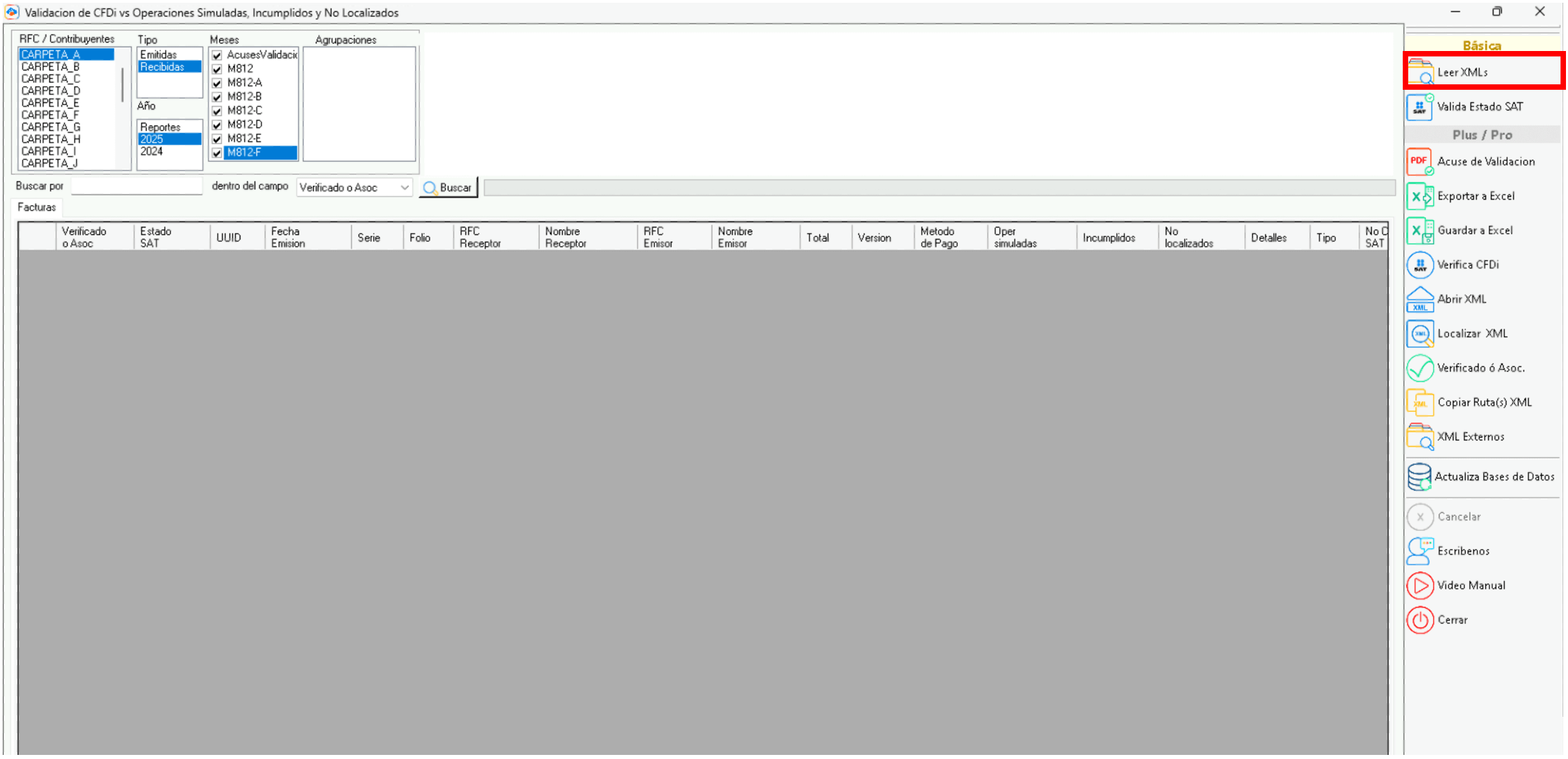 Vista general del modulo