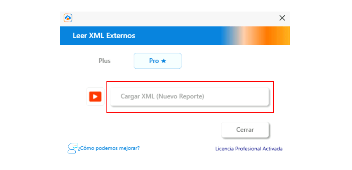 Cargar XML